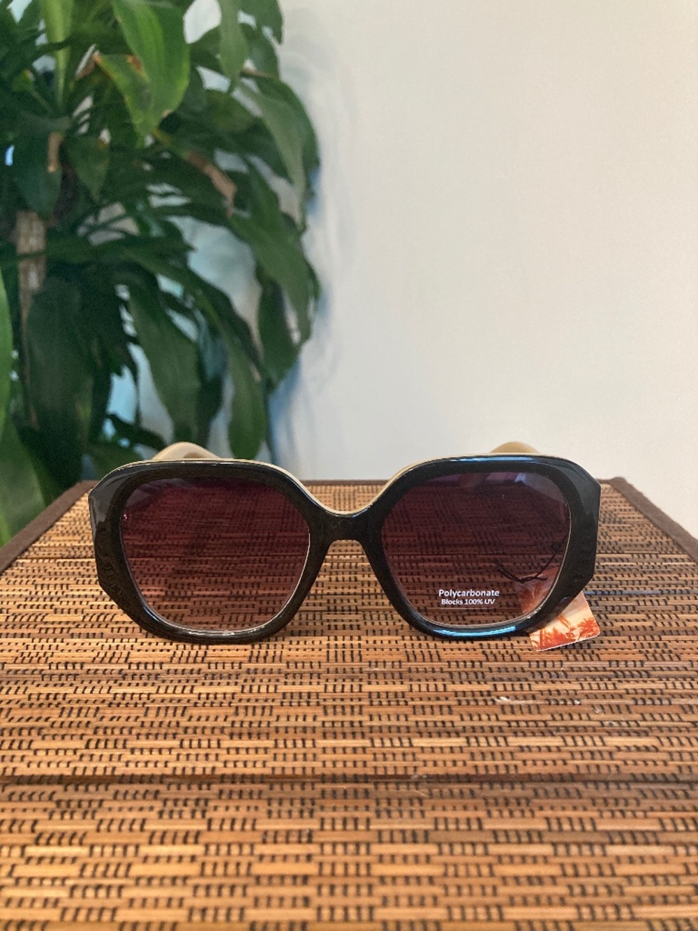 Bold Geometric Octagonal Frame Sunglasses (MP77247AP)